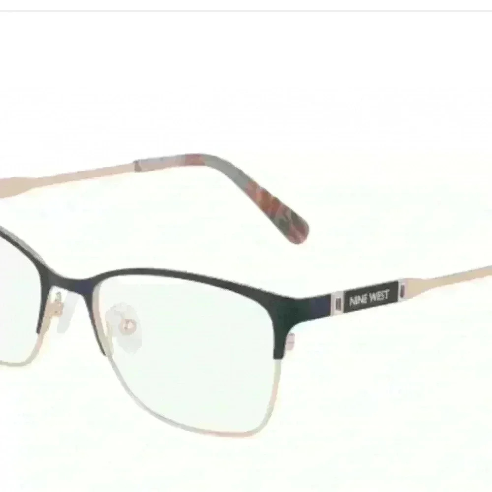 Nine West Eyeglasses NW1106 340 NEW Emerald Green and Gold Frames NEW 52-17-140